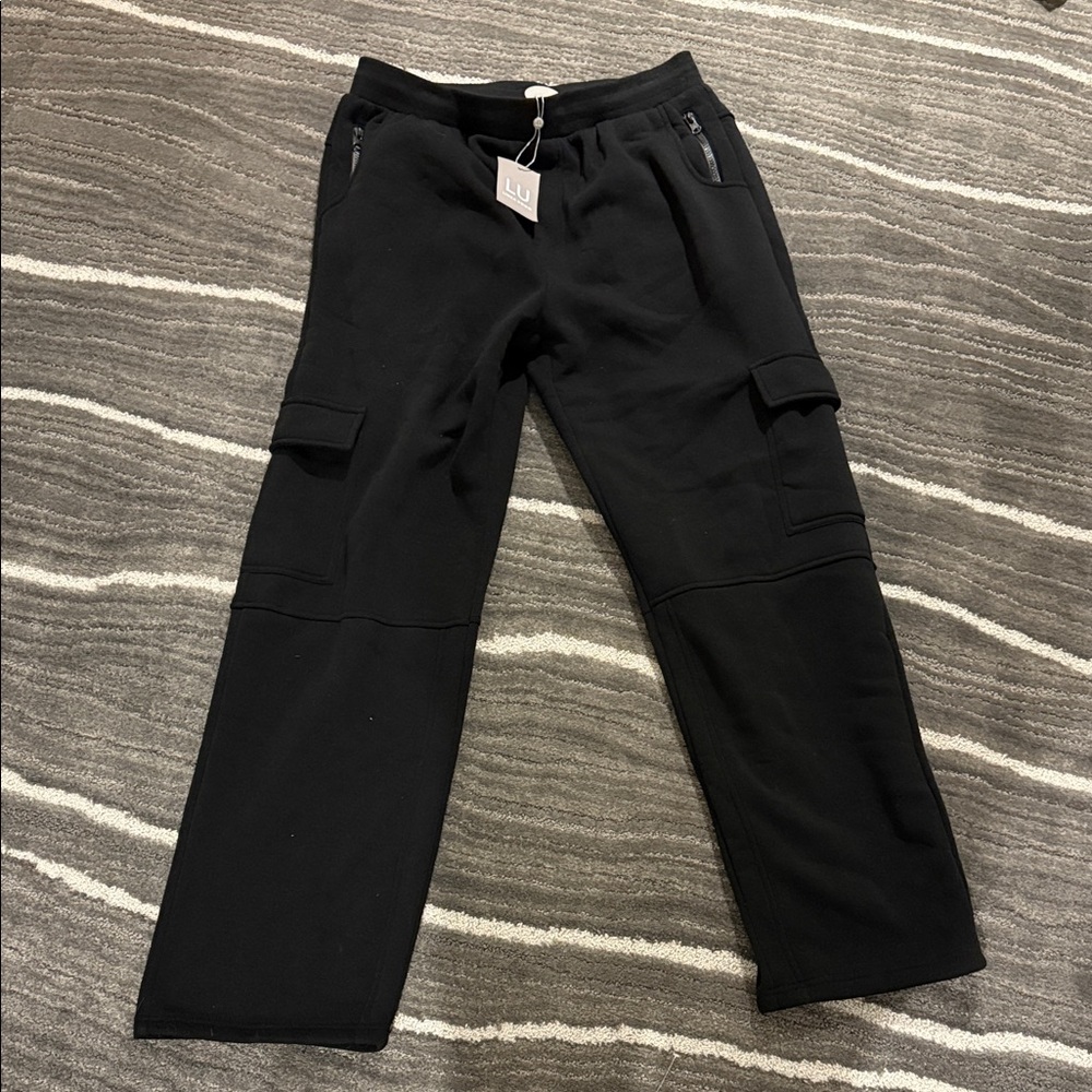 Men's Black Cargo Pants